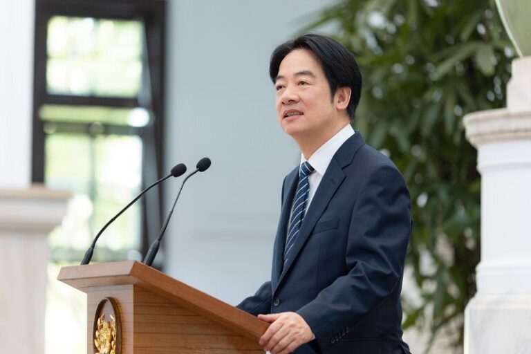 賴總統新年談話 感謝人民團結締造經濟成就