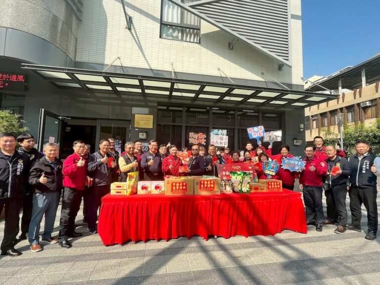 平安過好年 中市消防局長啟動春節慰問 感謝消防、義消無私奉獻