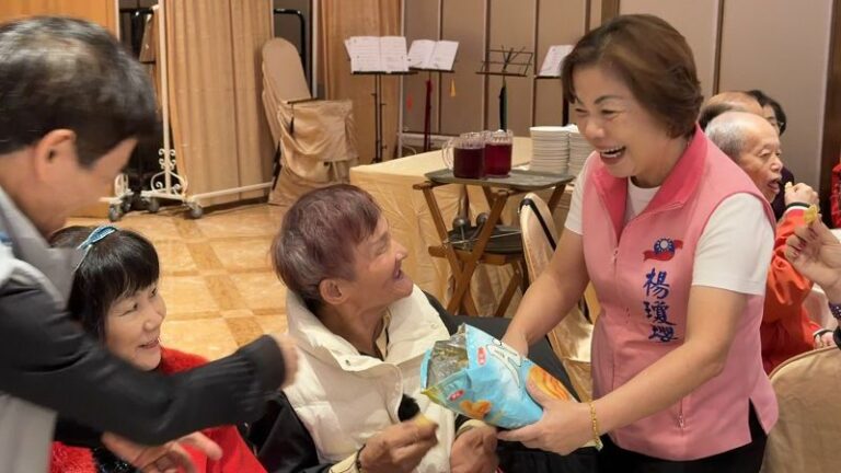 台中65歲以上人口破49萬 楊瓊瓔提5大銀髮福利政見