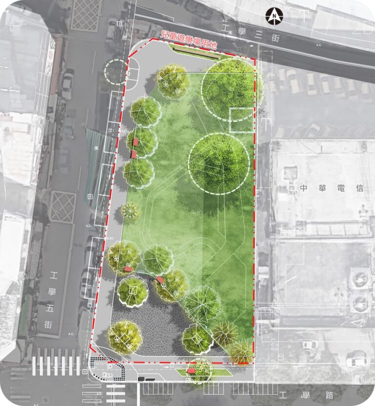翻轉台中高工旁街角空間！中市建設局啟動公園綠美化工程 提升休憩與人本環境