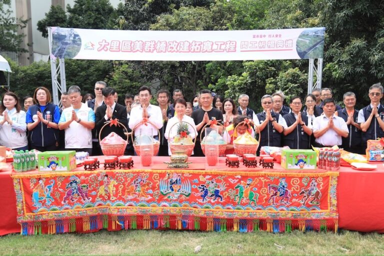 「開不了工的要開工！」中市府斥資近4億改建美群橋　打通大里霧峰交通瓶頸