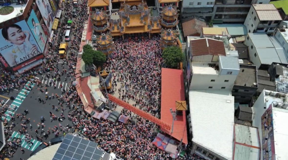 傳統信仰瘋媽祖 中市警民聯手 科技執法保平安
