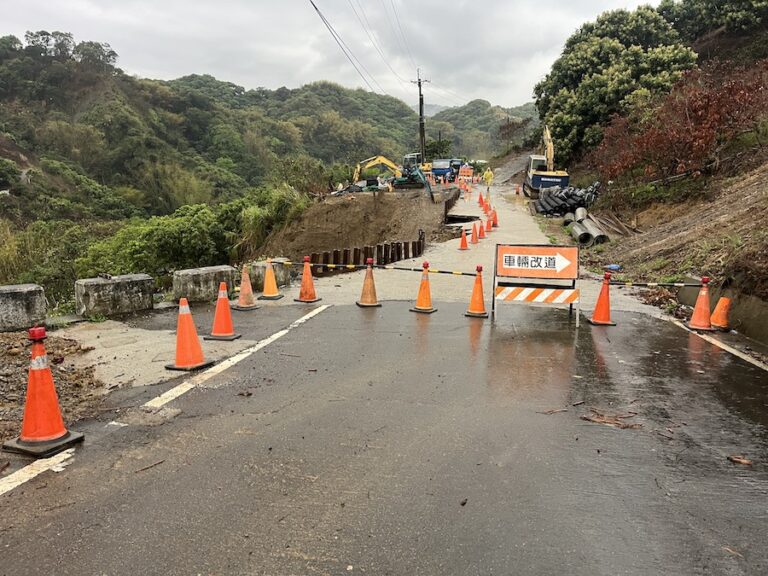 霧峰區暗坑巷便道因豪雨受損封閉 水利局：設有替代道路、主體工程正常推進不受影響